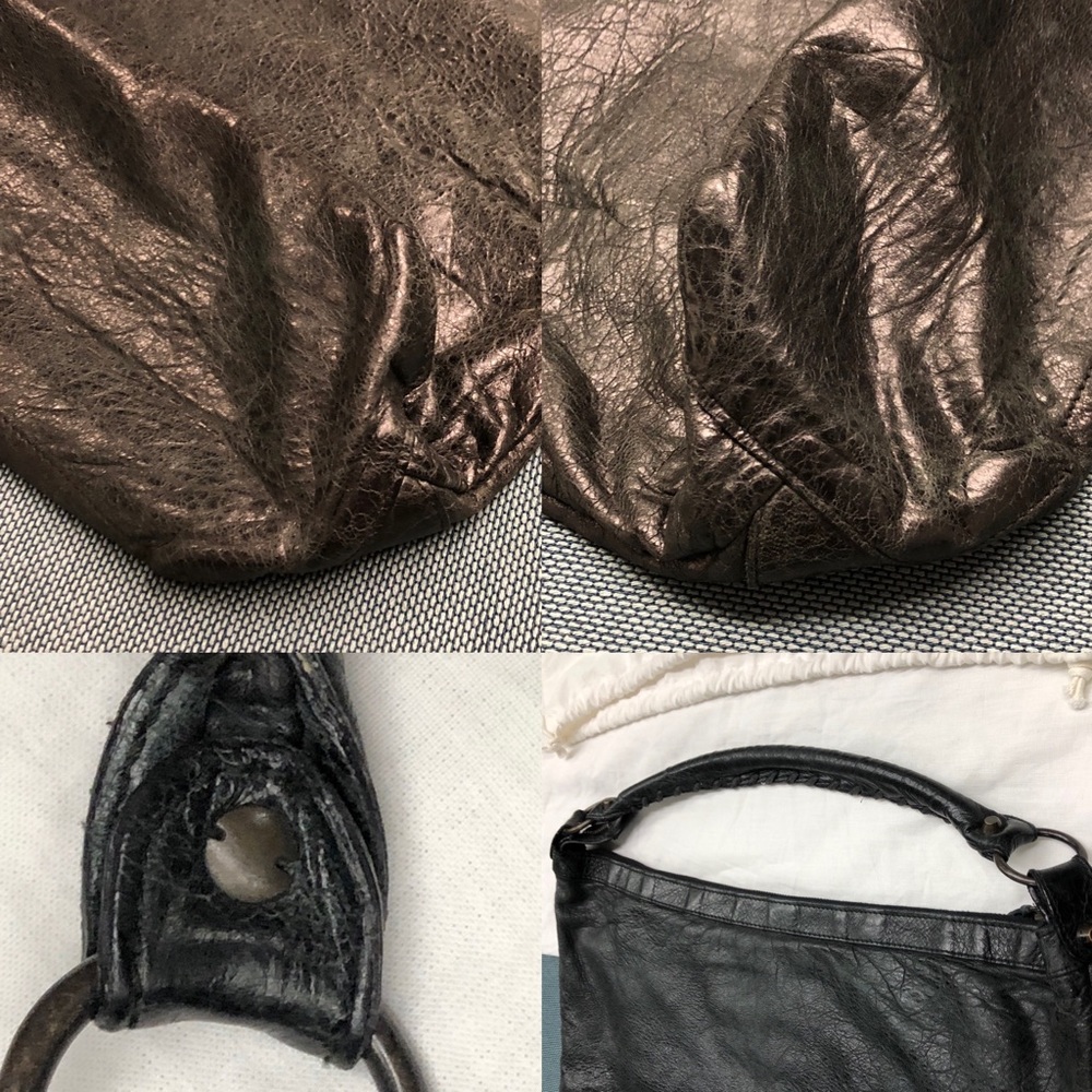 GUC 2009 Balenciaga Black Lambskin Day Bag - Picture 8 of 8